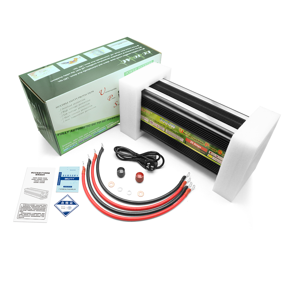 BELTTT 3000W UPS Inversor modificado de la onda sinusoidal
